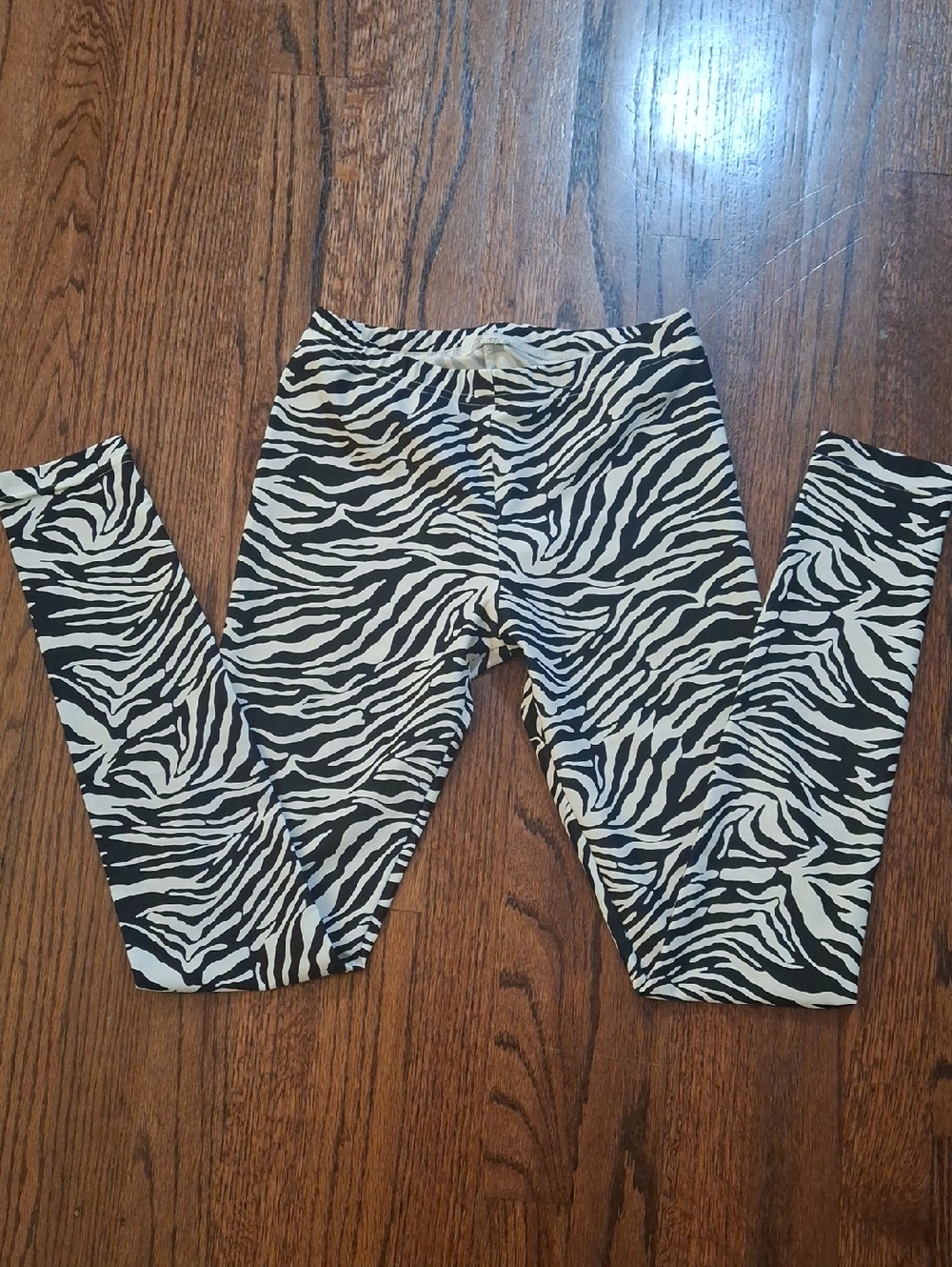 American Apparel Zebra Leggings